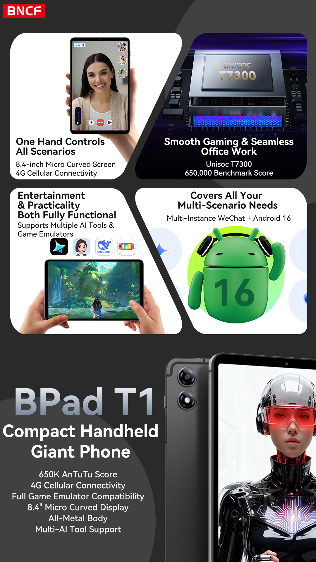 BNCF BPad T1: A Compact Handheld That Fits Your Entire Lifestyle